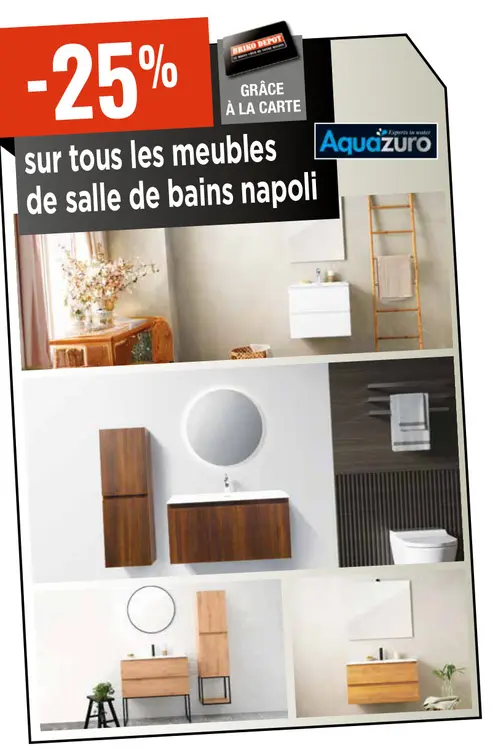 Offre: mitigeurs et colonnes de douches