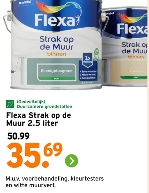 Aanbieding: Flexa Strak op de Muur