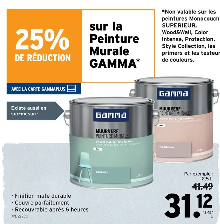 Offre: Peinture Murale