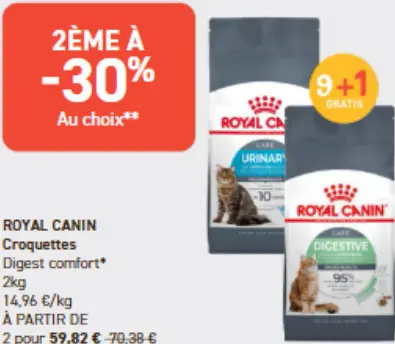 Offre: Croquettes Digest comfort
