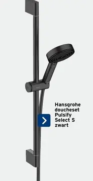 Aanbieding: Hansgrohe doucheset Pulsify Select S zwart
