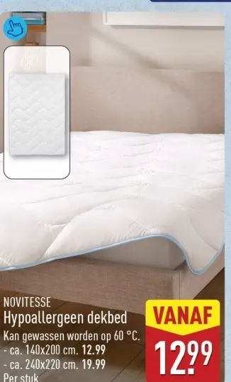Aanbieding: Hypoallergeen dekbed