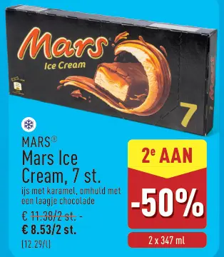 Promotie: Mars Ice Cream