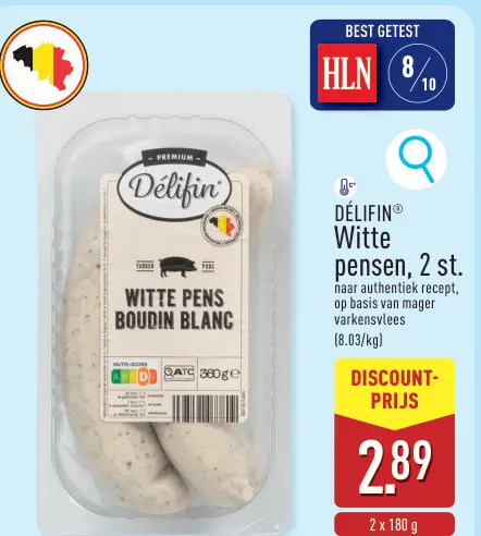 Promotie: Witte pensen