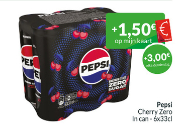 Aanbieding: Pepsi Cherry Zero
