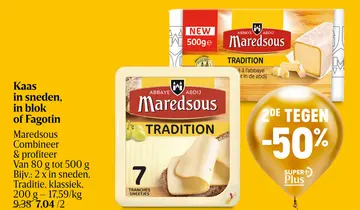 Aanbieding: Kaas in sneden, in blok of Fagotin