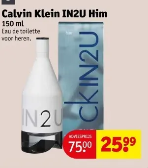 Aanbieding: Calvin Klein IN2U Him