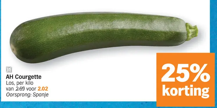 Promotie: Courgette