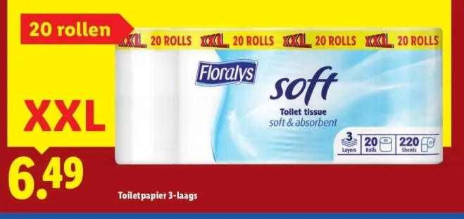 Aanbieding: Toiletpapier
