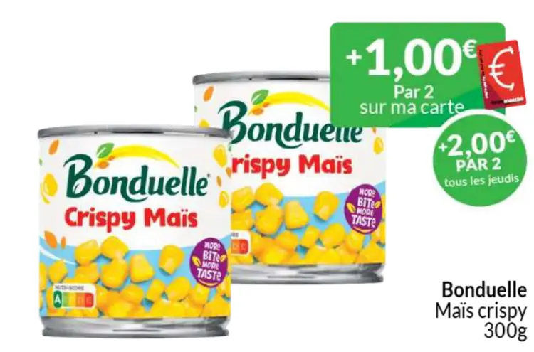 Offre: Maïs crispy