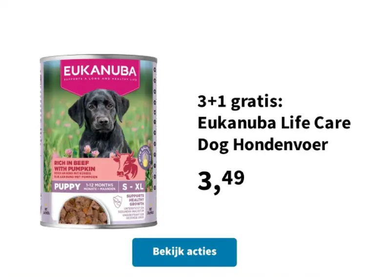 Promotie: Eukanuba Life Care Dog Hondenvoer