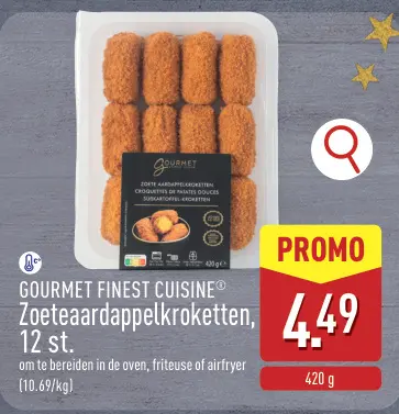 Promotie: Zoeteaardappelkroketten