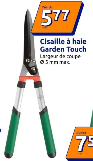 Offre: Cisaille à haie Garden Touch