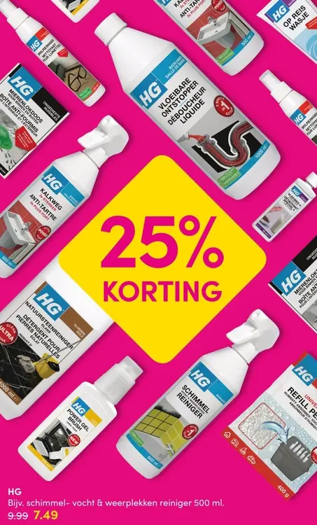 Aanbieding: Schimmel Reiniger