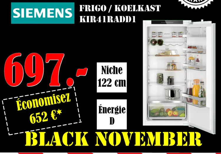 Offre: Frigo / koelkast kir41radd1