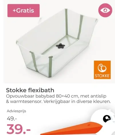 Aanbieding: Baby bathtub