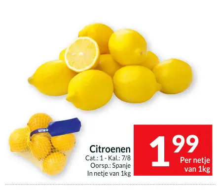 Promotie: Citroenen