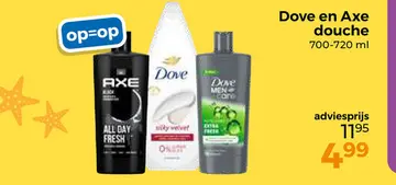 Aanbieding: Dove en Axe douche