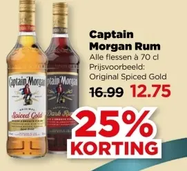 Aanbieding: Captain Morgan Rum