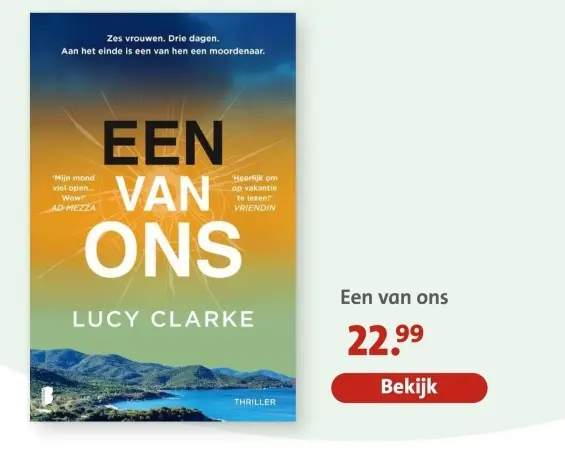Aanbieding: Een van ons