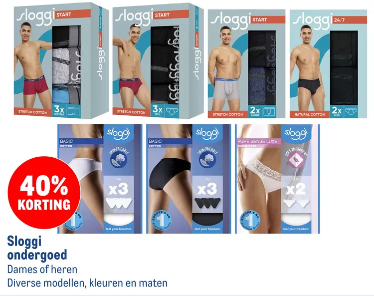 Aanbieding: Sloggi ondergoed