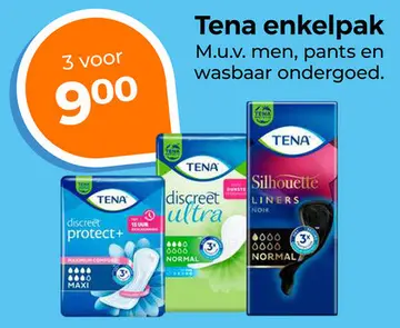 Aanbieding: Tena enkelpak