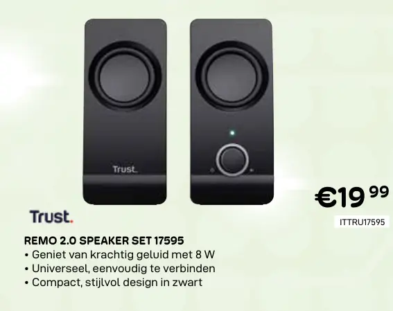 Promotie: Remo 2.0 speaker set 17595