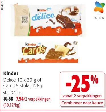 Promotie: Délice or Cards