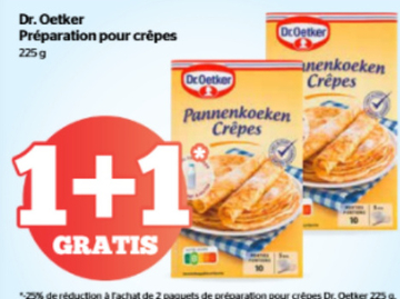 Offre: Préparation pour crêpes