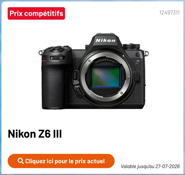 Offre: Nikon Z6 III