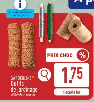Offre: Outils de jardinage