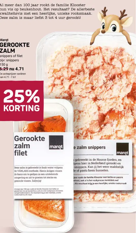 Aanbieding: Gerookte zalm