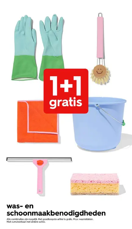 Promotie: Was- en schoonmaakbenodigdheden
