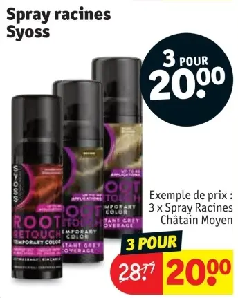 Offre: Spray racines