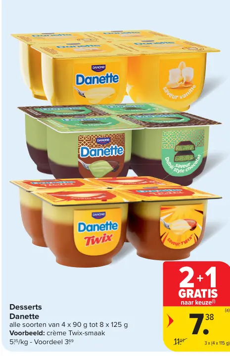 Promotie: Danette