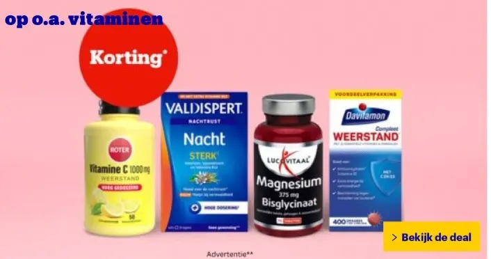 Aanbieding: Vitaminen