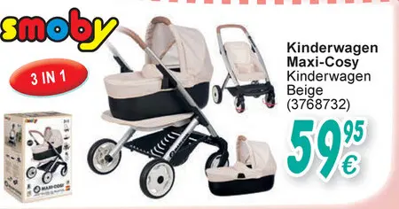 Aanbieding: Kinderwagen Maxi-Cosy Kinderwagen Beige