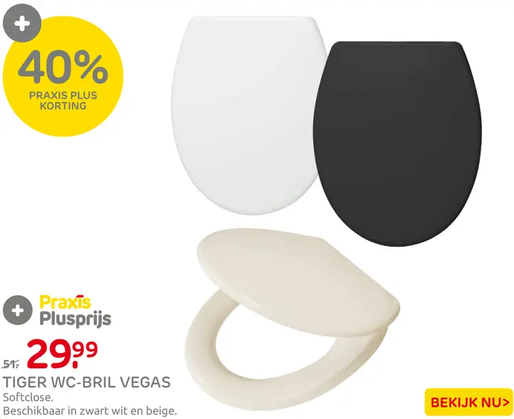 Aanbieding: Wc-bril Vegas