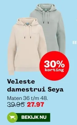 Aanbieding: Veleste damestrui Seya