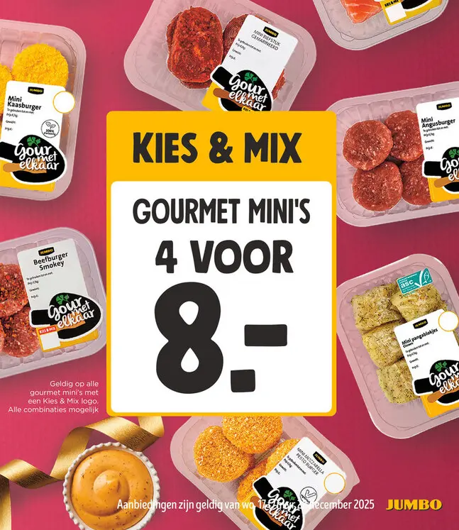 Aanbieding: Gourmet Mini's