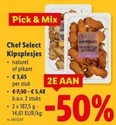 Promotie: Kipspiesjes