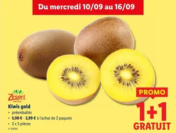 Offre: Kiwis gold