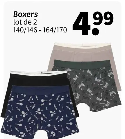 Offre: Boxers