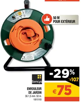Aanbieding: Enrouleur de jardin
