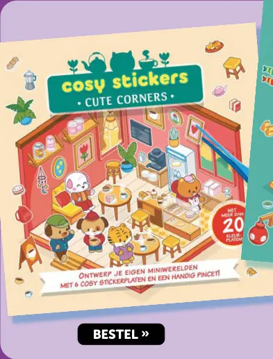 Promotie: Cosy Stickers: Cute Corners