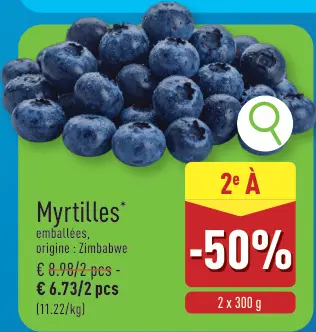 Offre: Myrtilles