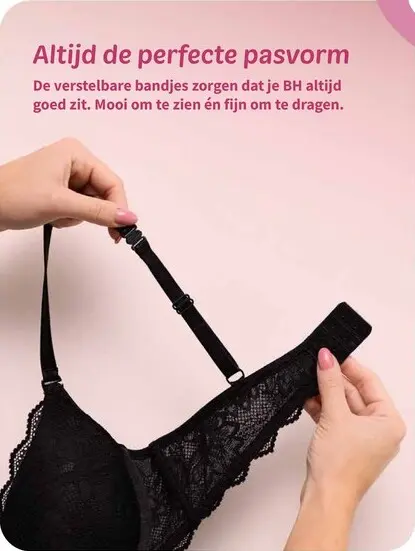 Promotie: Wibra Bh met verstelbare bandjes