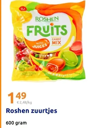 Aanbieding: Roshen zuurtjes