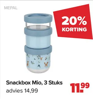 Aanbieding: Snackbox Mio