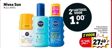 Aanbieding: Nivea Sun